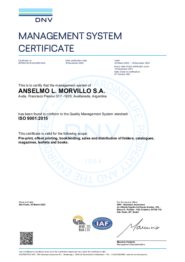 Certificado PEFC